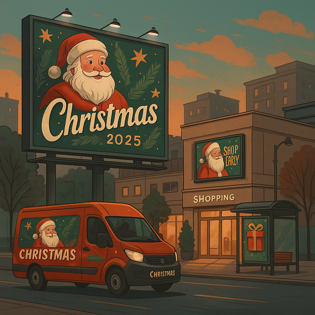 Christmas 2025 OOH planning