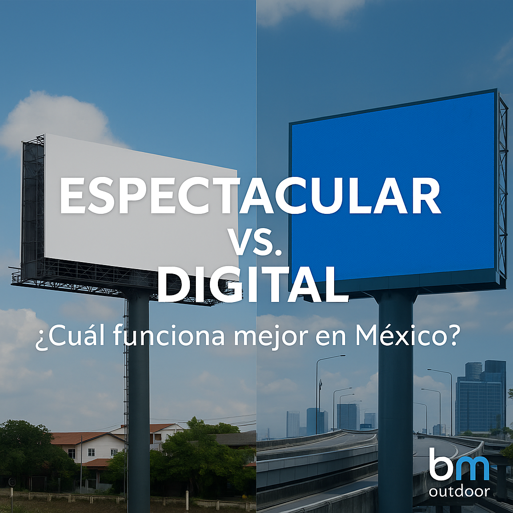 Portada: Espectaculares vs Digital en México