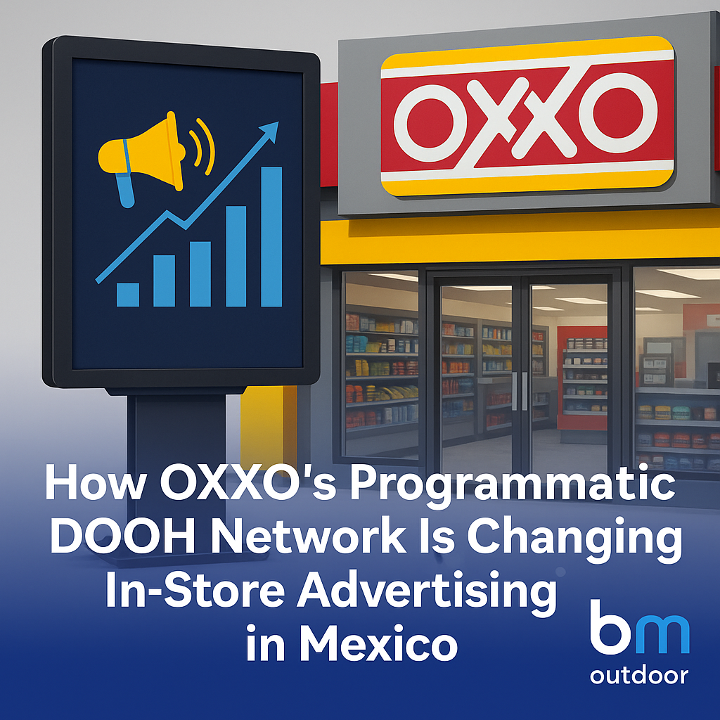 How OXXO’s Programmatic DOOH Network Is Changing In-Store Advertising in Mexico