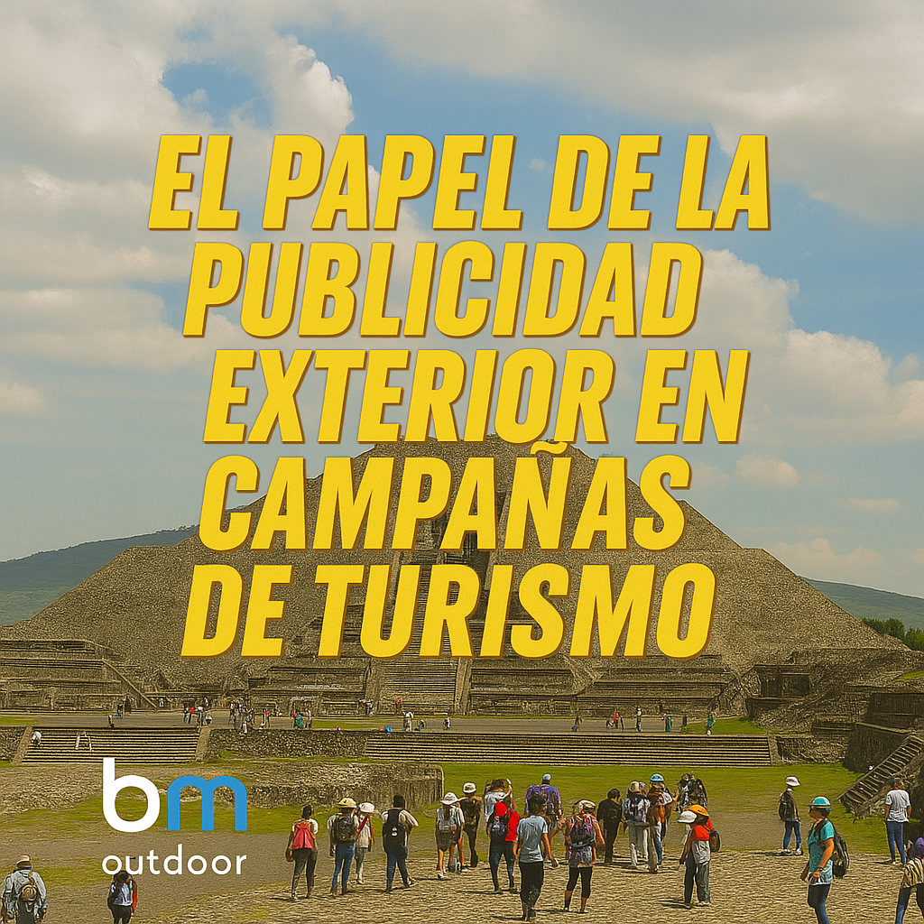 Portada: publicidad exterior en turismo en México